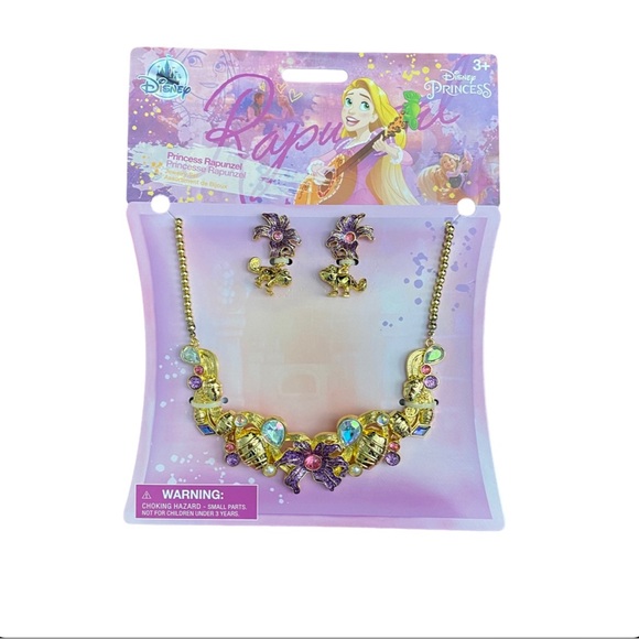 NWT Disney Princess Rapunzel Costume Jewelry Set - Picture 2 of 9